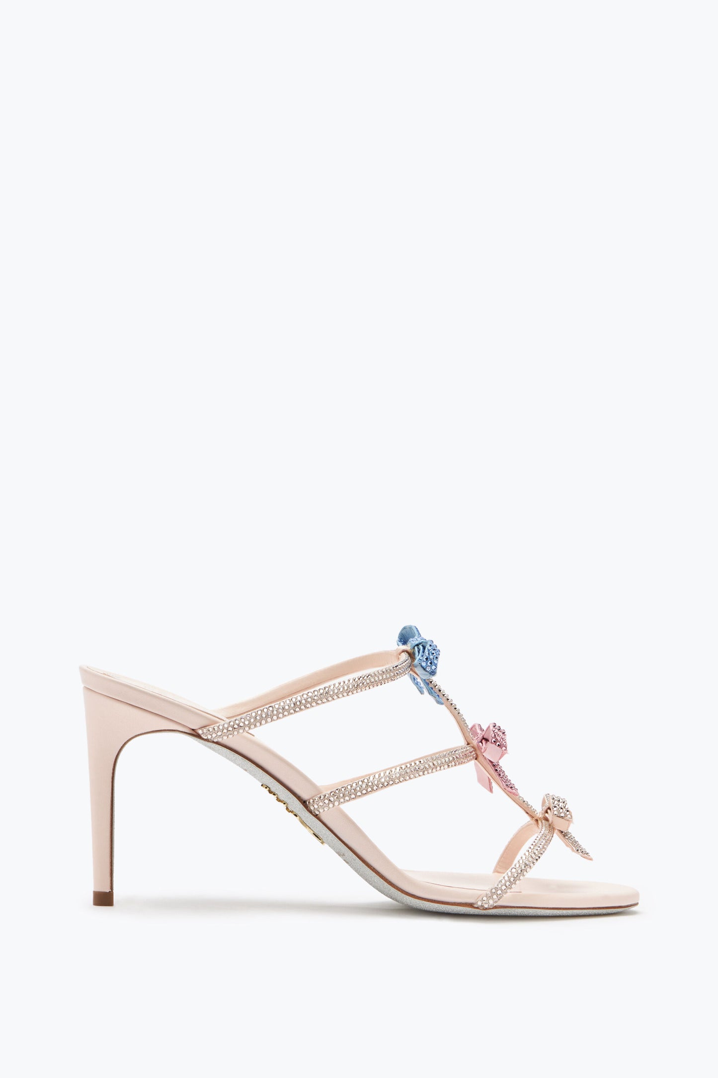 CATERINA SANDAL WITH MULTICOLOR CRYSTALS 80