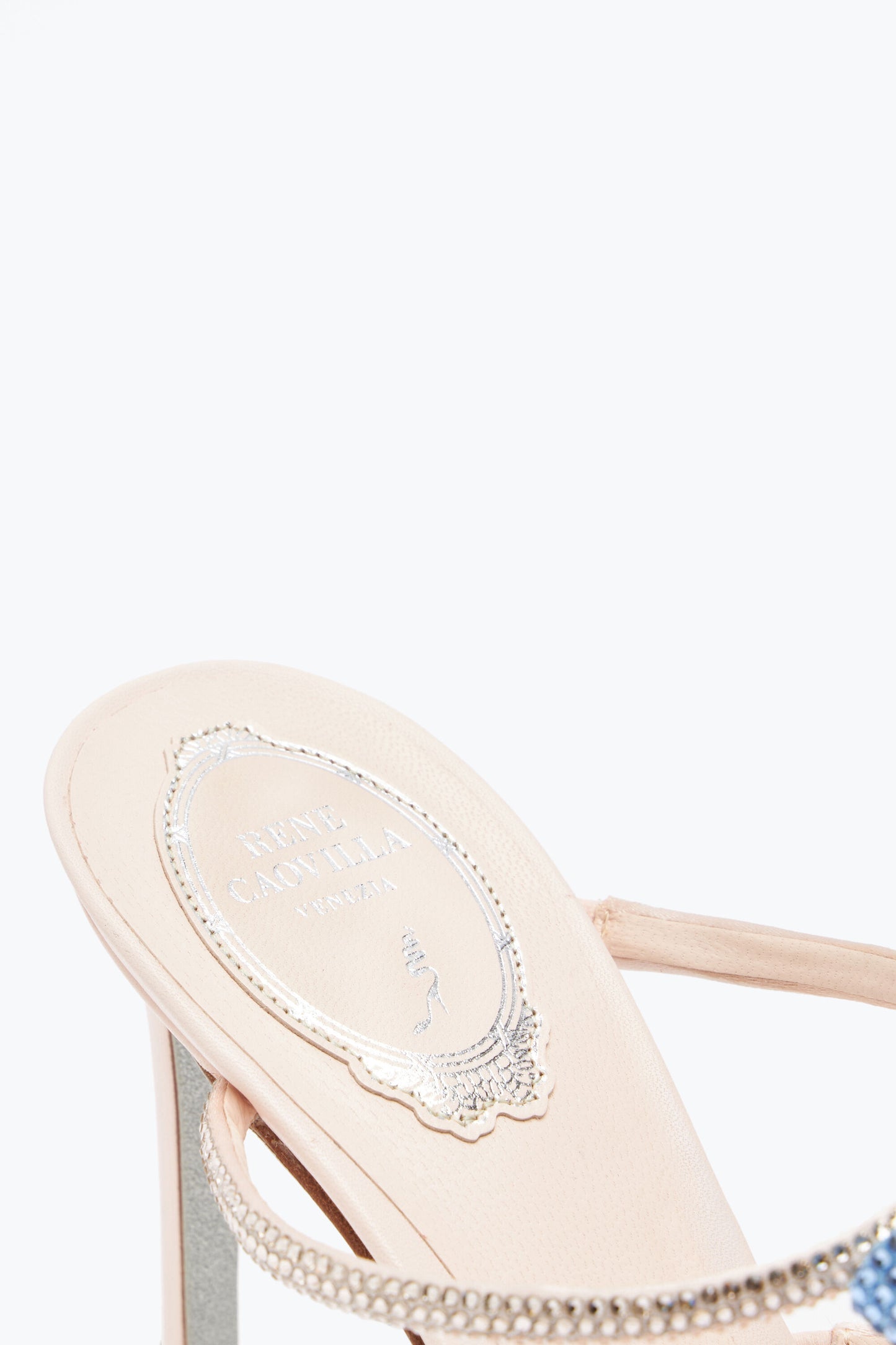 CATERINA SANDAL WITH MULTICOLOR CRYSTALS 80