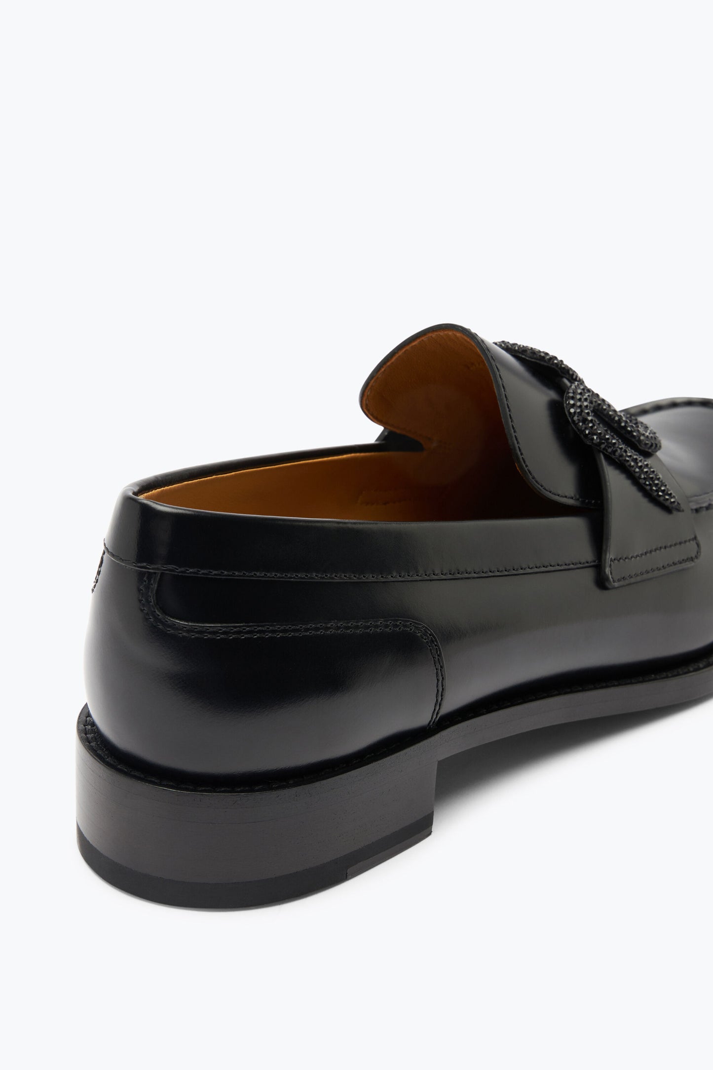 MORGANA BLACK MOCCASIN 20