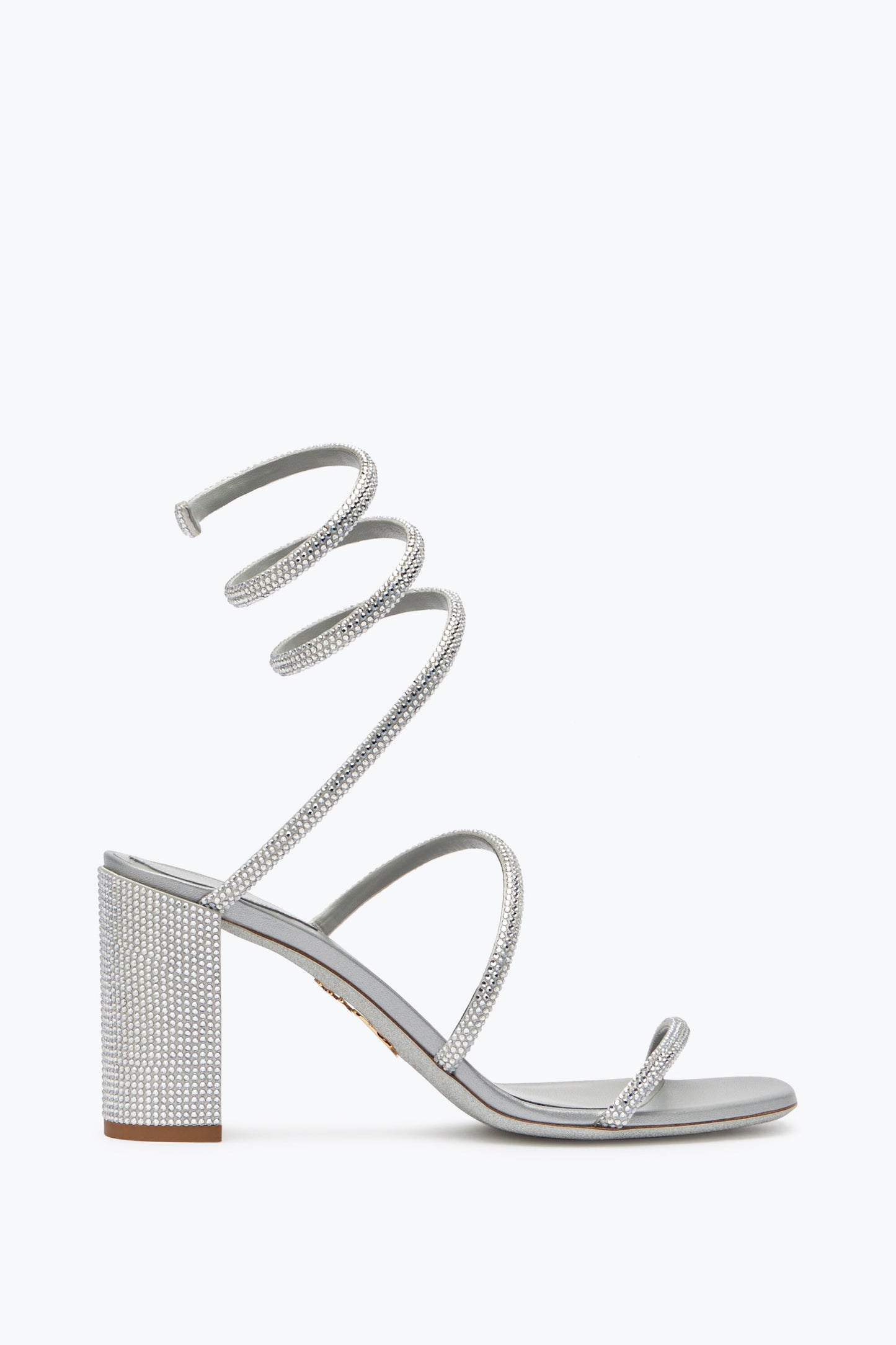 CLEO SANDAL GREY WITH CRYSTALS 80