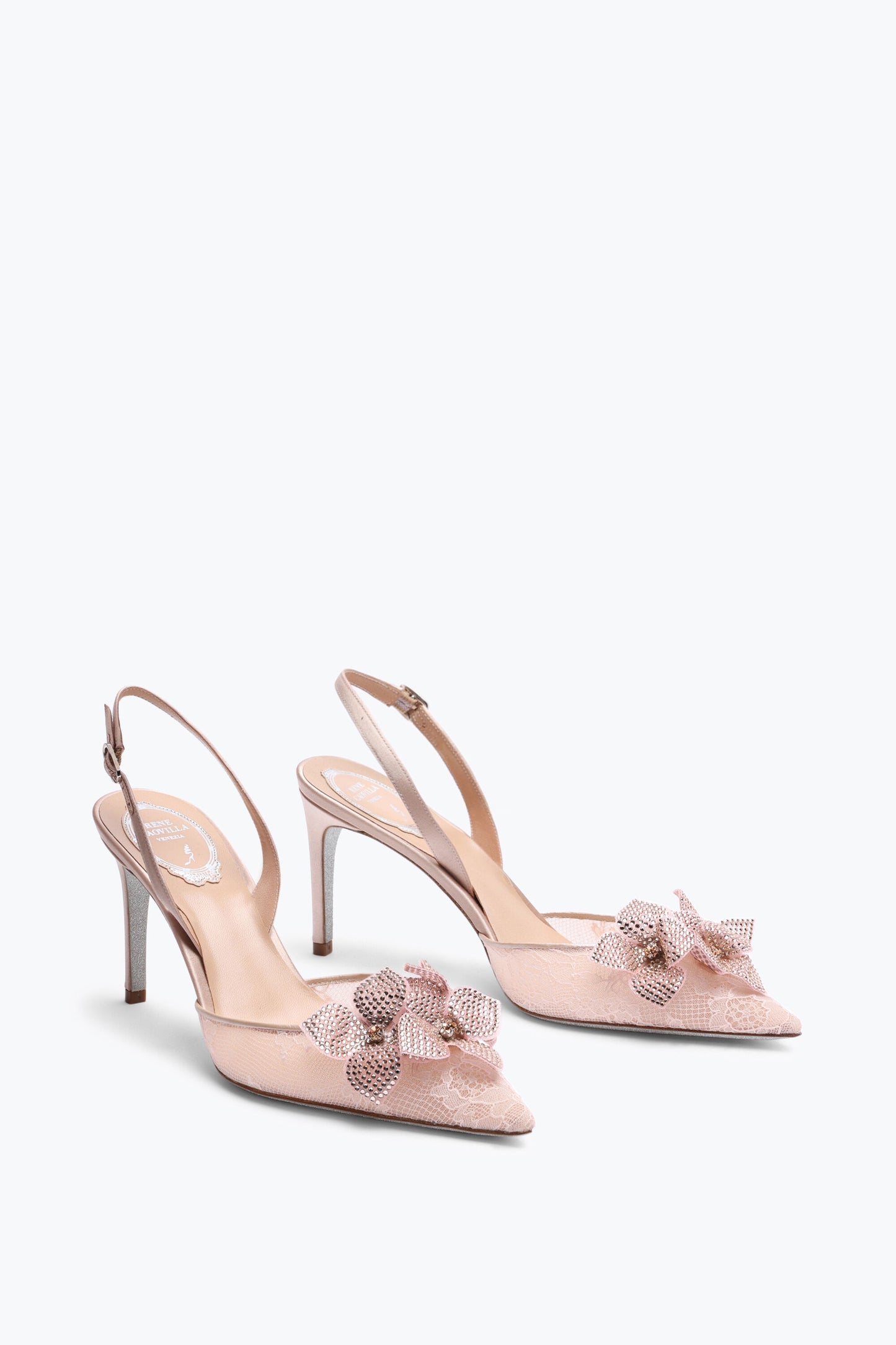 SLINGBACK FLORIANE POWDER PINK 80
