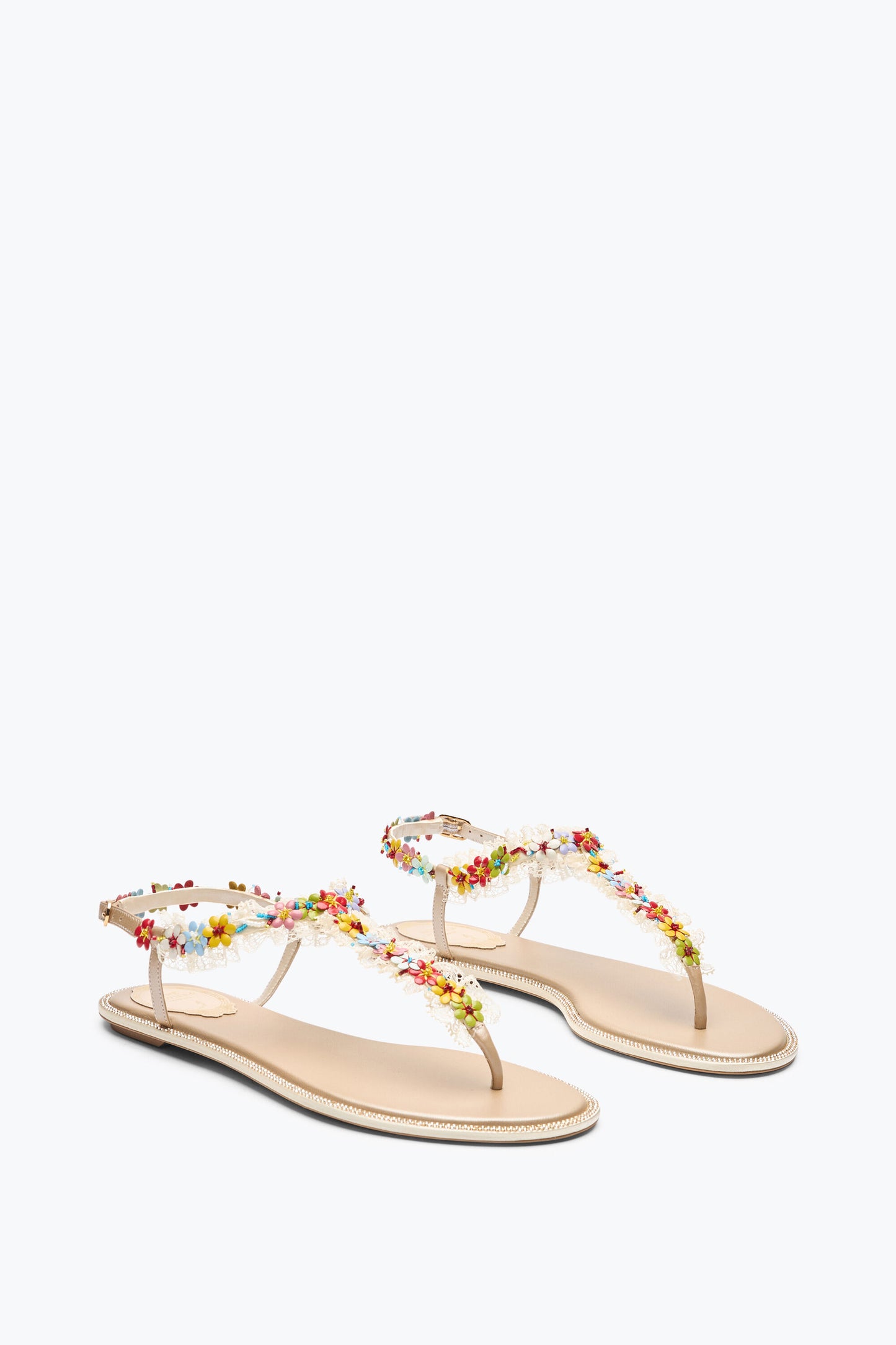 BLOOM FLAT SANDAL NUDE 10