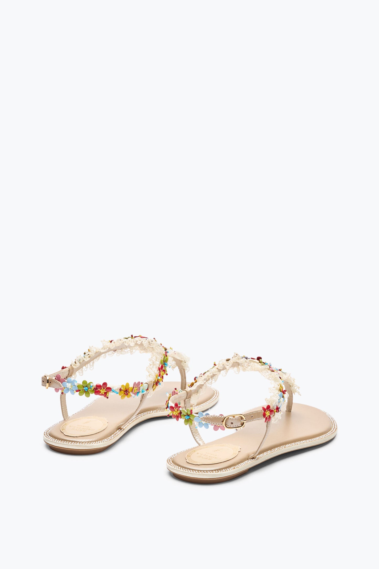 BLOOM FLAT SANDAL NUDE 10