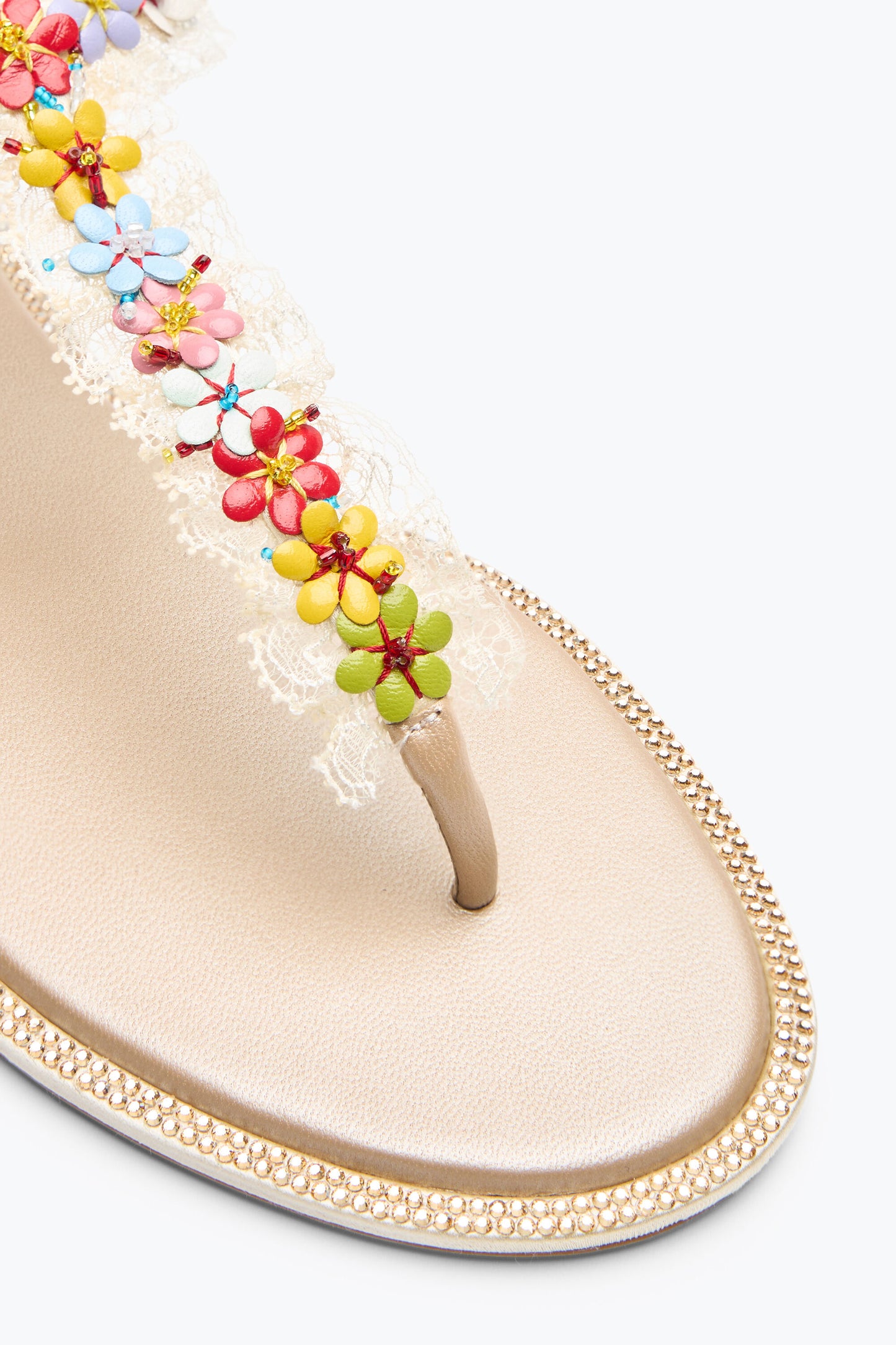 BLOOM FLAT SANDAL NUDE 10