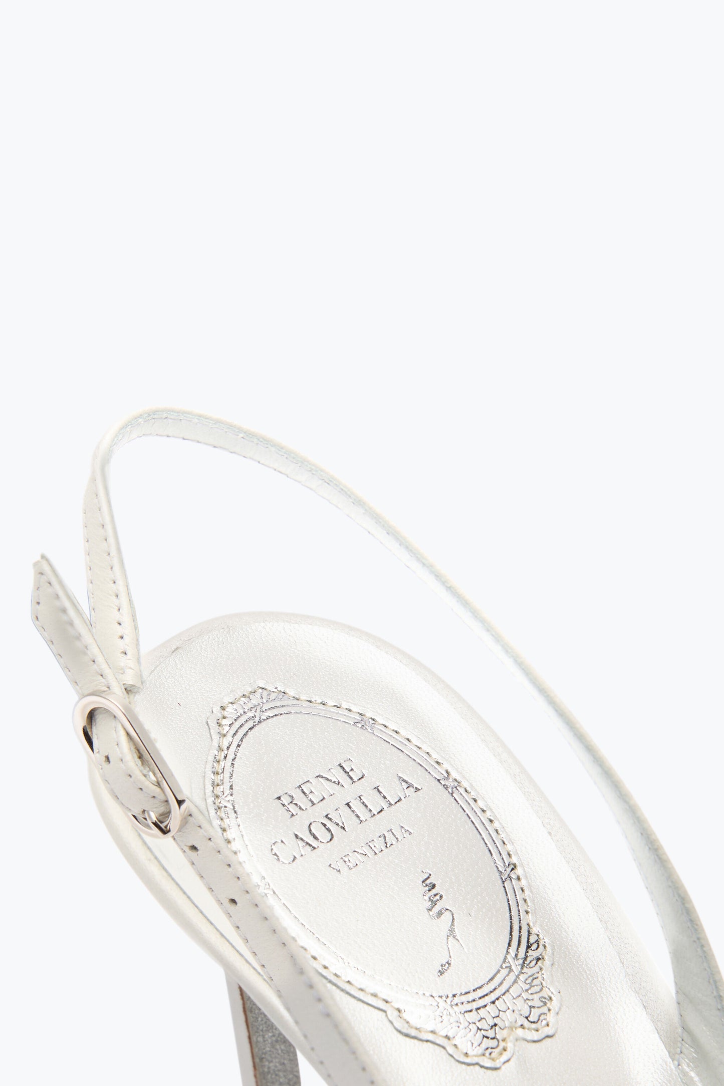 SLINGBACK BLOOM WHITE 80