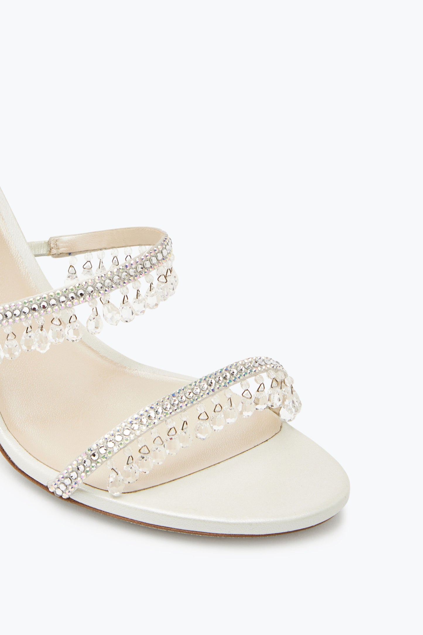 CHANDELIER IVORY SANDAL 80