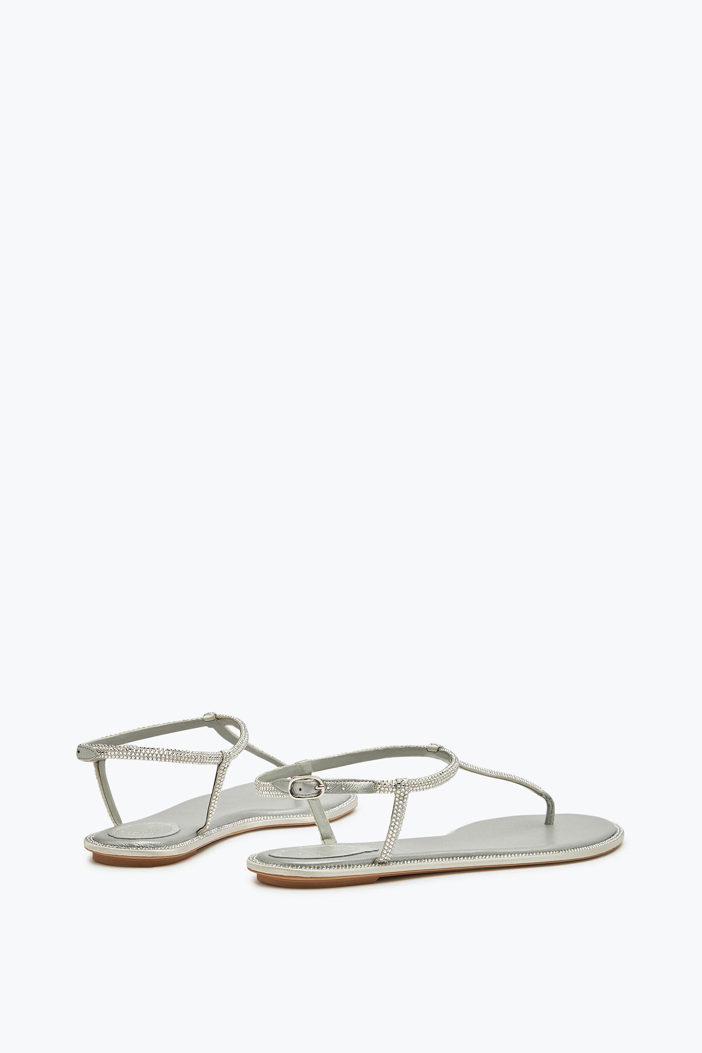 DIANA GREY SANDAL WITH CRYSTALS 10