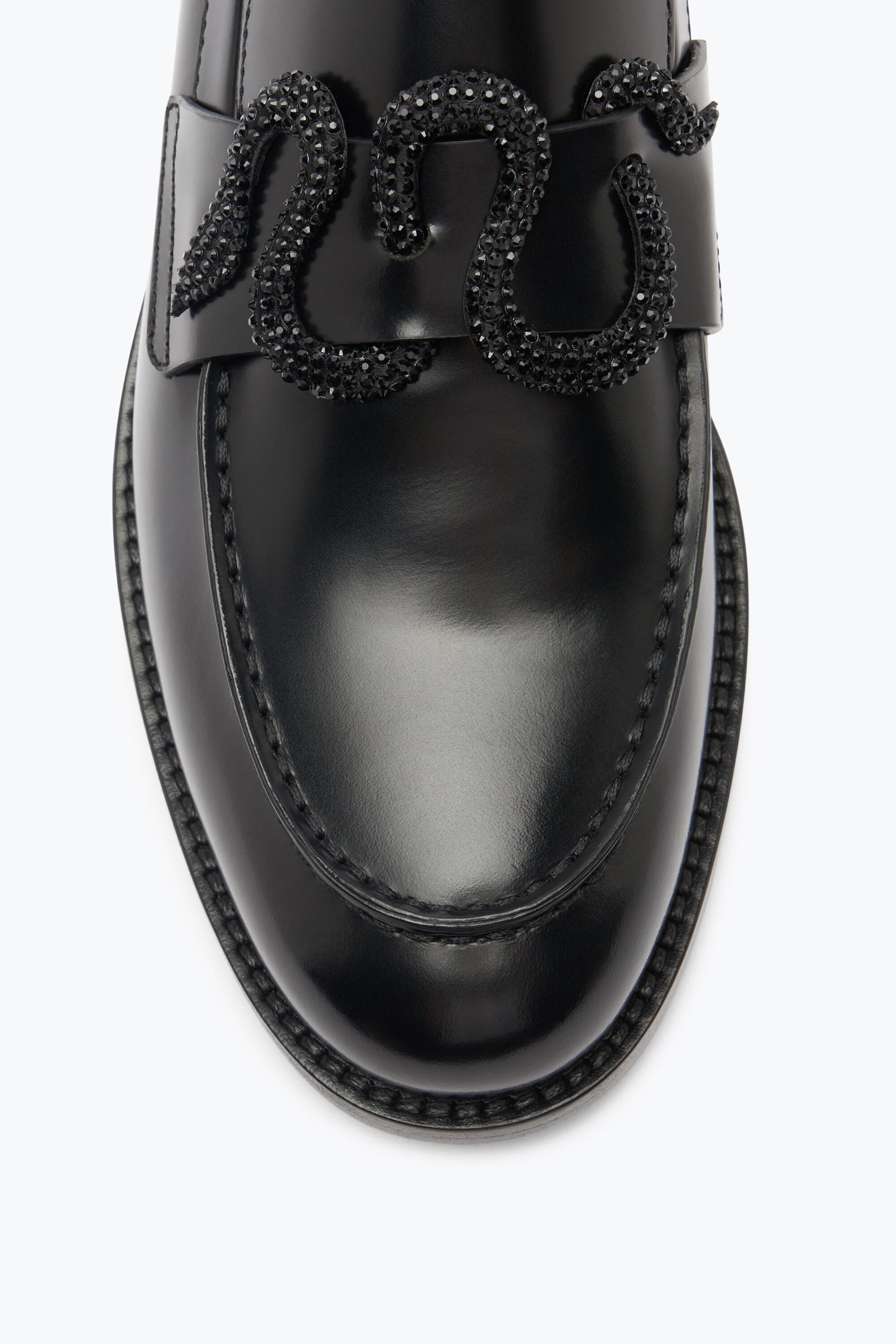 MORGANA BLACK MOCCASIN 20