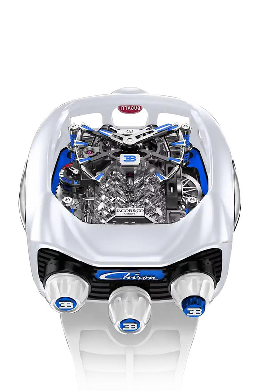 BUGATTI CHIRON TOURBILLON (Titanium and white ceramic coating)